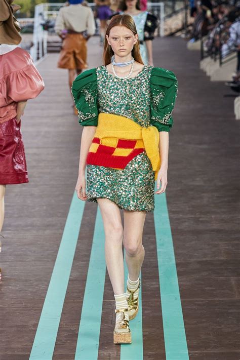 miu miu croisiere 2020|Croisière 2020 Fashion Show .